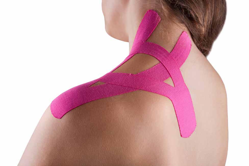 POSTURE TAPING to Alleviate Neck and Shoulder Pain Taping provides subtle, ongoing
