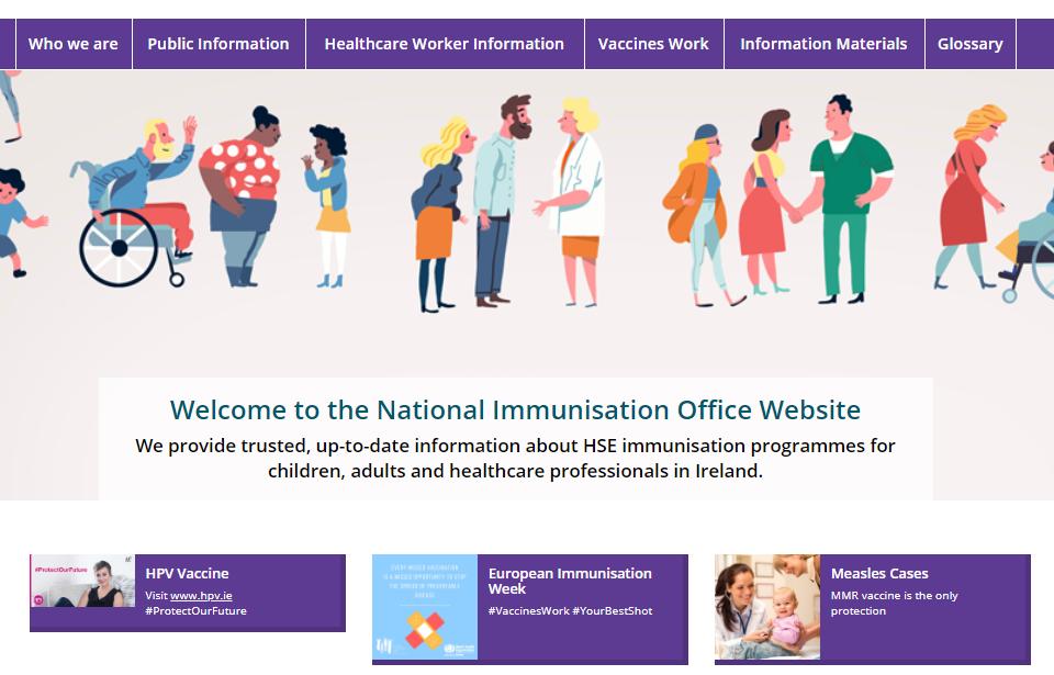 Visit for all of your immunisation information. For information about HPV please visit www.hpv.