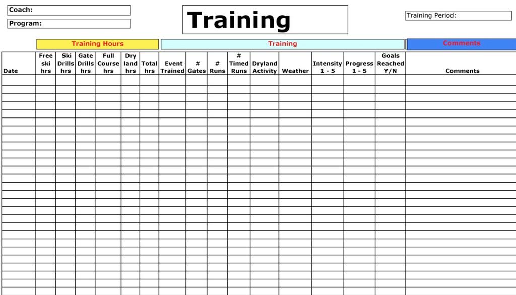 Training Journals by Tim LaVallee Any elite or world-class athlete will tell you that it is absolutely essential to keep a training journal or training log, if you want to make the most of your