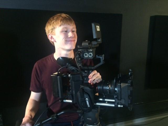 Year 13 students and gave them the opportunity to operate cameras, floor manage and also be