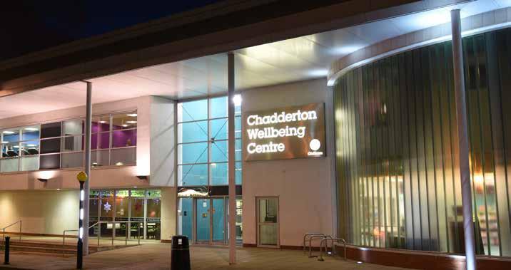 CHADDERTON WELLBEING CENTRE OFFERING OUTSTANDING FACILITIES AND INSTRUCTORS WHO CAN HELP YOU ACHIEVE YOUR PERSONAL FITNESS GOALS!