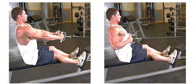 The exercise can be performed with a light or medium resistance band, or with a cable system at the gym.