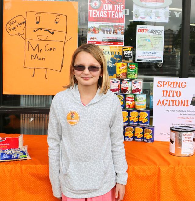 GIVE FOOD Food donations are critical to the ongoing mission of collecting and redistributing millions of pounds of food to individuals and families in Southwest Texas who don t know where their next
