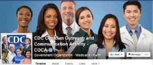 Join Us on Facebook CDC Facebook page for clinicians!