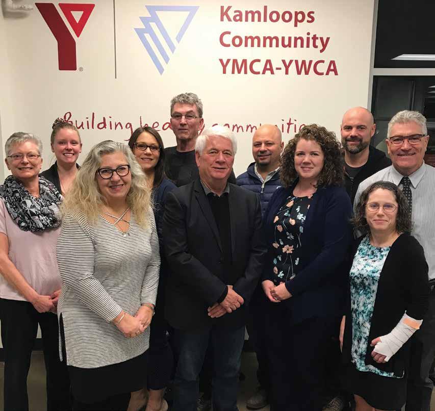 A Message from our CEO and our Board Chair It starts here at the Kamloops Community YMCA-YWCA. Health. Connectedness. Engaged and Supported. Vibrant Community.