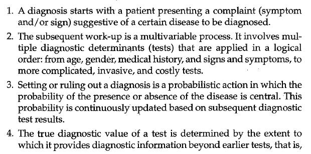 The diagnostic process