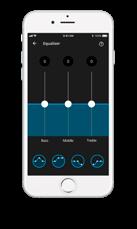 The EVOKE app also allows wearers to: Mute, adjust volume and use the equalizer to