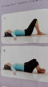 Inhale and hold at top, exhale and lower to start. Head stays heavy in hands. Pelvis stays still and in neutral.