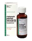 Clindamycin Hydrochloride Capsules (brand-name Cleocin ) 59762-3328-1 150 mg capsules 100 capsules/bottle 48 59762-5010-1 300 mg capsules 16 capsules/bottle 48 59762-5010-2 300 mg capsules 100