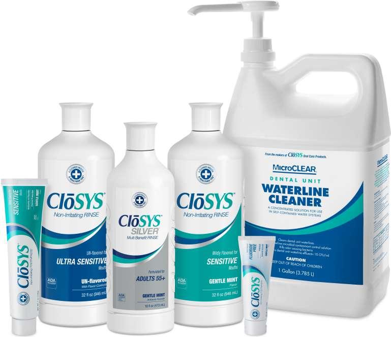 Gentlest. Oral Care. Ever. Better Patient Compliance with CloSYS.