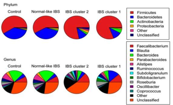 BACKGROUND Gut microbiota altered in IBS