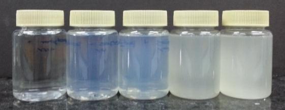 Compatibility change according to surfactant concentration * PQ10 (0.