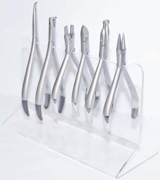 Mathieu Needle Holders Made from high quality stainless steel with fine serrations for placing metal or elastic ties.