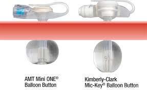 TYPES OF GASTROSTOMY BUTTONS WITH
