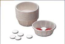 SUPPLIES used to administer medication medicine cup two types of disposable cups