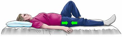 Lying on your back or sitting Bend and straighten your ankles briskly.