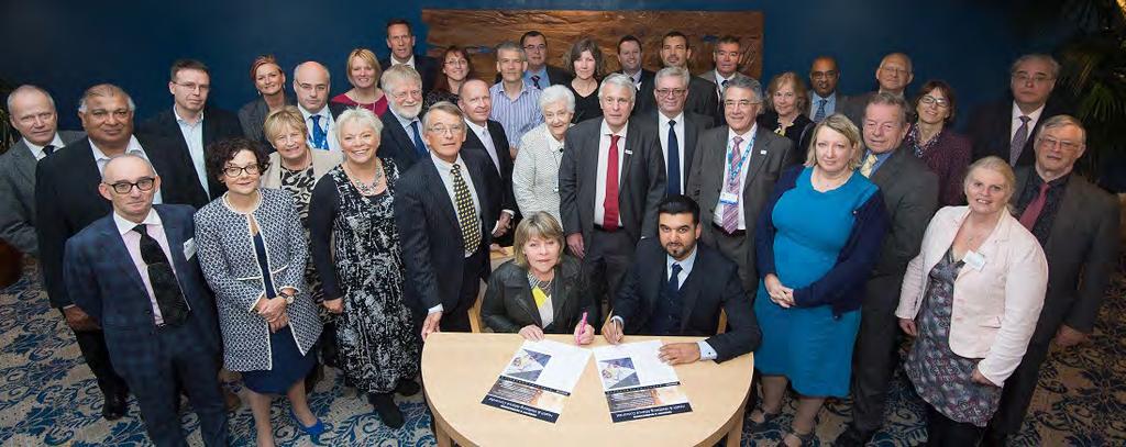 Health and Wellbeing Boards join forces The Health and Wellbeing Boards of Warwickshire and Coventry - whose membership includes the areas councils, clinical commissioning groups, NHS Trusts,
