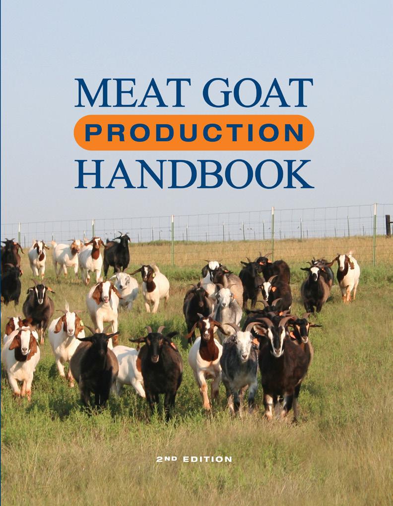 Meat Goat Production Handbook Order Form Name: Address: City: State: Zip: Telephone: Country: Email: The pricing of the handbook depends upon the binding * and the shipping destination.