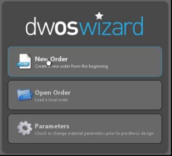 The Wizard mode is launched independently from the full application, then, depending on the license agreement, the full application can be used to work on more