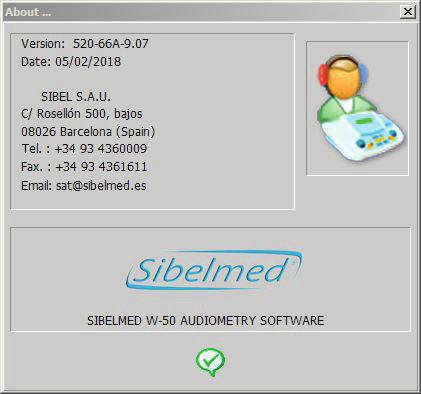 Software Manual SIBELMED W-50 21 INTRODUCTION The SIBELMED W-50 Audiometry Software operates under the Microsoft Windows environment and provides as its main features: Management of various patient