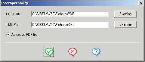 Software Manual SIBELMED W-50 27 in the database. Select the INTEROPERABILITY option within SETUP menu.