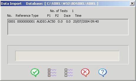 Software Manual SIBELMED W-50 33 2 Find the folder containing the file to import and select the file. 3a Click the Cancel button to return to the previous screen without importing data.