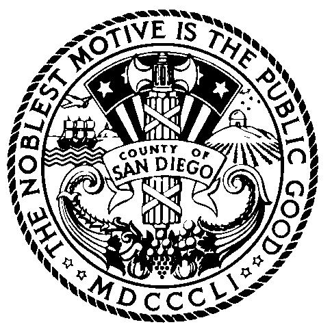 BOARD OF SUPERVISORS COUNTY OF SAN DIEGO AGENDA ITEM GREG COX First District DIANNE JACOB Second District KRISTIN GASPAR Third District RON ROBERTS Fourth District BILL HORN Fifth District DATE: July