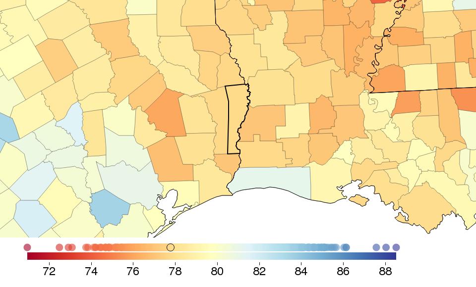 COUNTY PROFILE: Newton County, Texas US COUNTY PERFORMANCE The Institute for Health Metrics and Evaluation (IHME) at the