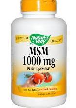 MSM Methylsulfonylmethane It is a source of the mineral sulfur It is an anti-inflammatory Dysbiosis can cause a deficiency of sulfur in the