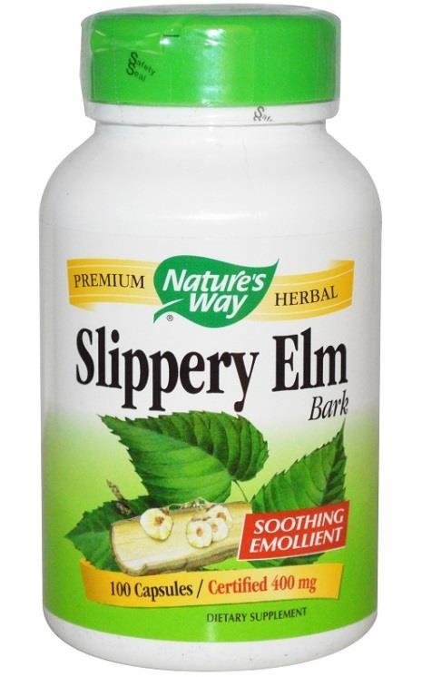 Slippery Elm Also a mucilage and coats gastrointestinal membranes to sooths and aid repair Helpful for ulcers Can provide relief for IBS, diarrhea,