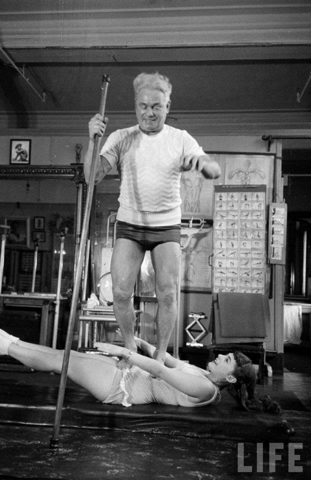 Mr Pilates The Pilates Method teaches you to be in control of your body and not at its mercy Change happens
