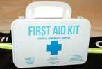 00 First Aid - Kits Plastic First
