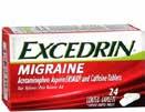 00 Excedrin Migraine Caplets 24/Ct