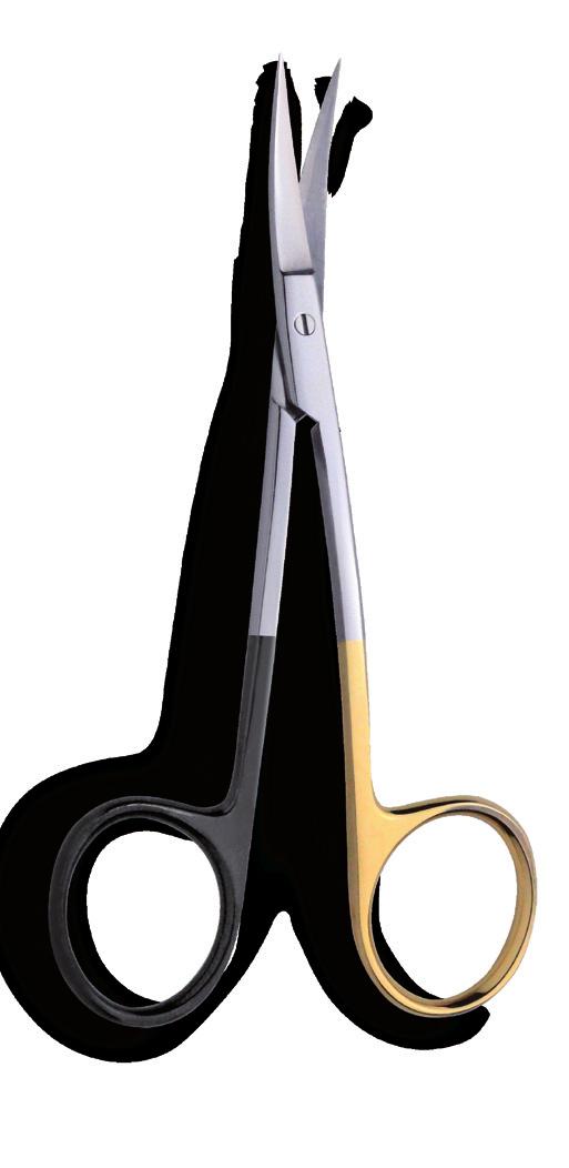 SCISSORS AND NEEDLE-HOLDERS BlackSharp Scissors The new line of MAXIL