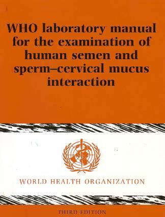 Normal values of semen variables WHO Manual * New WHO Manual to be published 2009 Values may change Measurement Normal value Comment Sperm concentration >20millions per ml Predicts spontaneous
