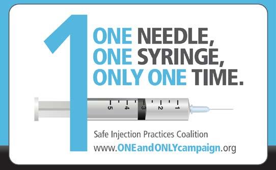 Objectives Demonstrate the importance of safe injection practices Define what constitutes a safe injection Single-Dose vs.