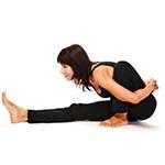 Marichi s Pose (Marichyasana) Stretches back, hips and hamstrings Good for flat feet and