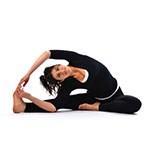 (Parivritta Janu Sirsasana) Stretches and tones abdomen and arms Great for