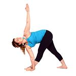 abdomen Strengthens ankles, knees and wrist Revolved Triangle Pose