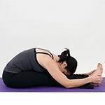 pain Improves mental focus Seated Forward Bend Pose