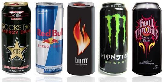 TRUE OR FALSE Energy drinks such as Rockstar and Red Bull