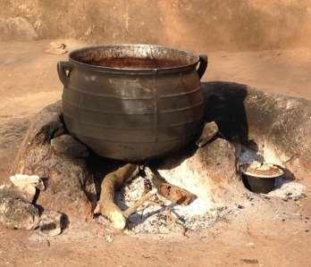 fire between 3 stones Using cookstoves could
