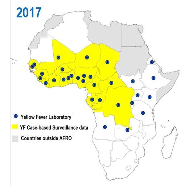 AFR Yellow Fever Laboratory Network Ten Years later YF laboratory