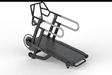 Featured Product HIITMill Model 9-4590 Overall Weight - 390 lb(177 kg) Width - 38 (95 cm) Length - 78 (197 cm) Height - 66 (167 cm) Self-powered walking, running and