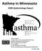 Asthma in Minnesota 2008 Epidemiology Report
