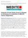 Visionary Private Equity Group is Pleased to Announce its Investment in MEDITE Cancer Diagnostics