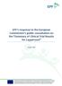 EPF s response to the European Commission s public consultation on the Summary of Clinical Trial Results for Laypersons