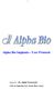 Alpha Bio Implants User Protocol