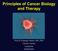 Principles of Cancer Biology and Therapy. Prof Dr Solange Peters, MD, PhD Cancer Center Lausanne Switzerland