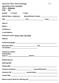 Sonoma Skin Dermatology - 1 Appointment Date: 3/19/2013 Name: Nickname: DOB: Age: Gender: Female Male Marital Status: S M D W O